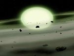 Astrônomos identificam pela primeira vez uma estrela verde no Universo
