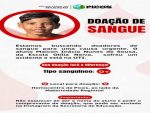 Educação de Picos mobiliza população para doação de sangue a aluno na UTI